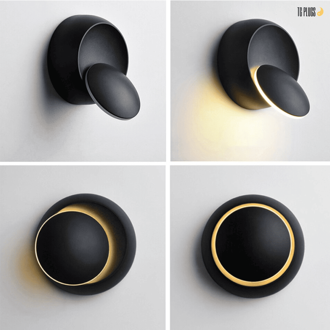 Arandela De Parede Interna Giratória - Lune TG