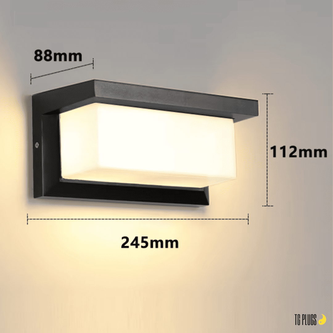 Arandela Externa de Parede Impermeável Reforçada TG