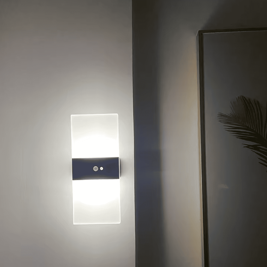 Arandela Sem Fio Recarregável USB Com sensor de presença TG