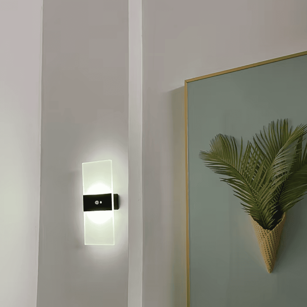 Arandela Sem Fio Recarregável USB Com sensor de presença TG