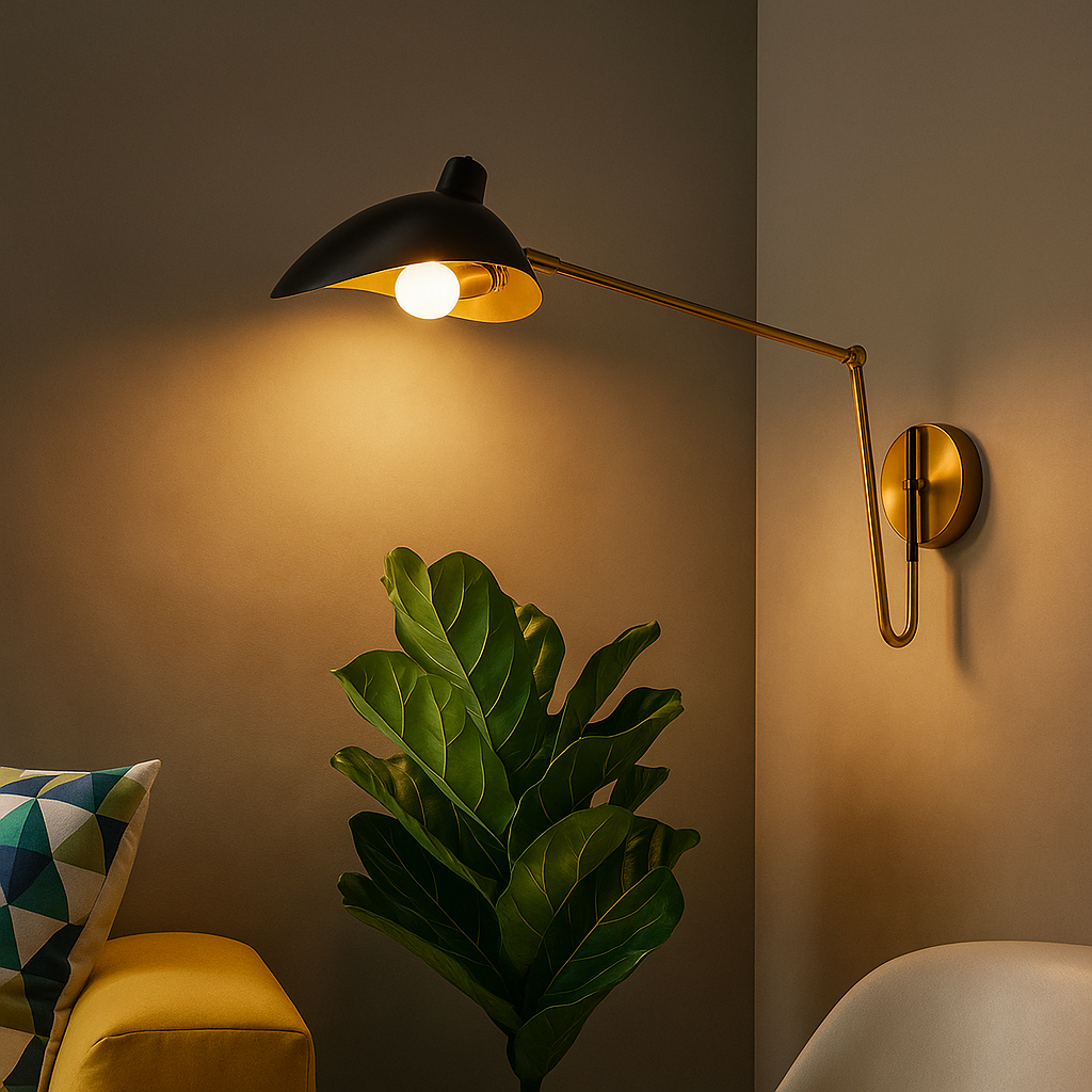 Arandela De Parede Articulada Clero TG