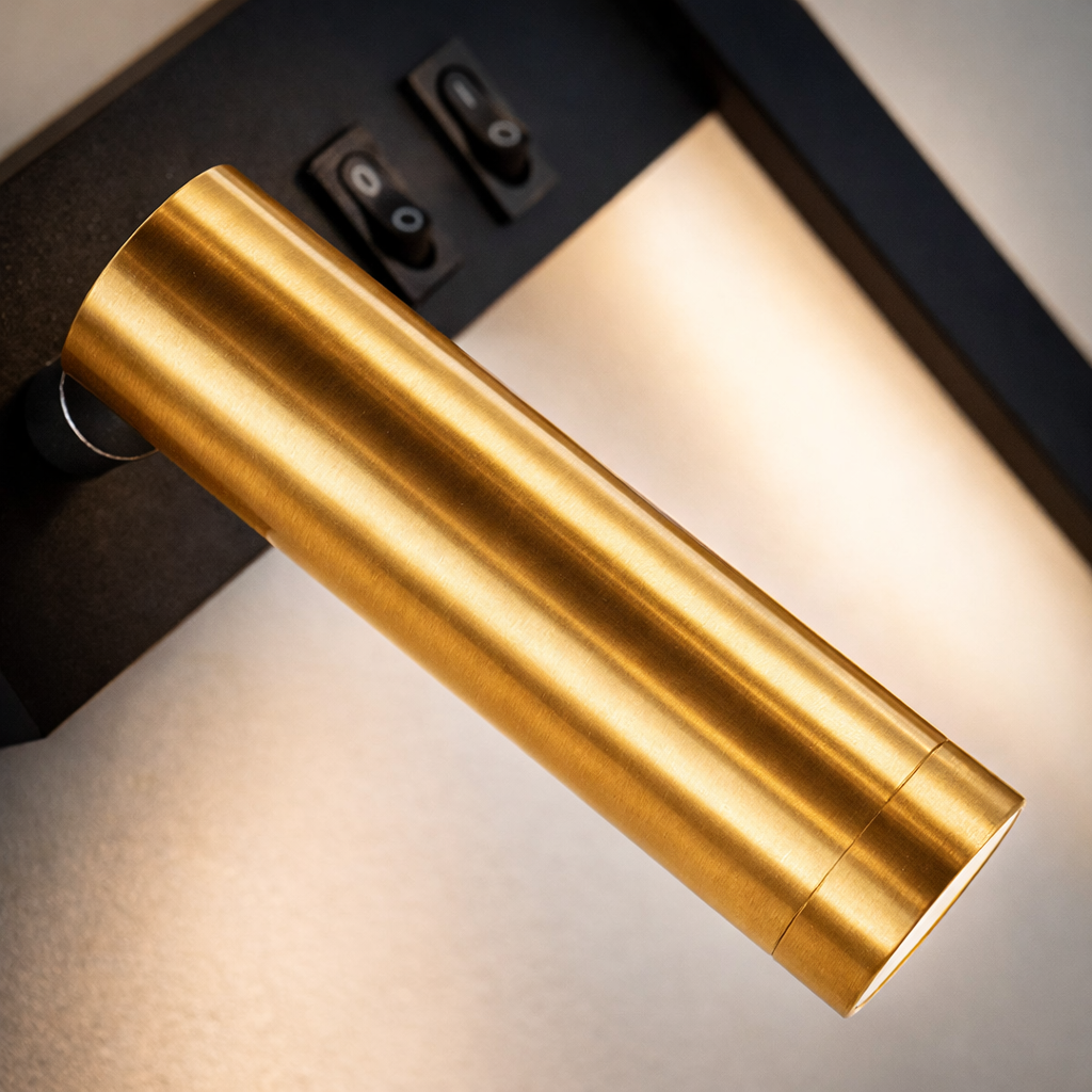 Luminária de Cabeceira Linear com Interruptor Linea TG
