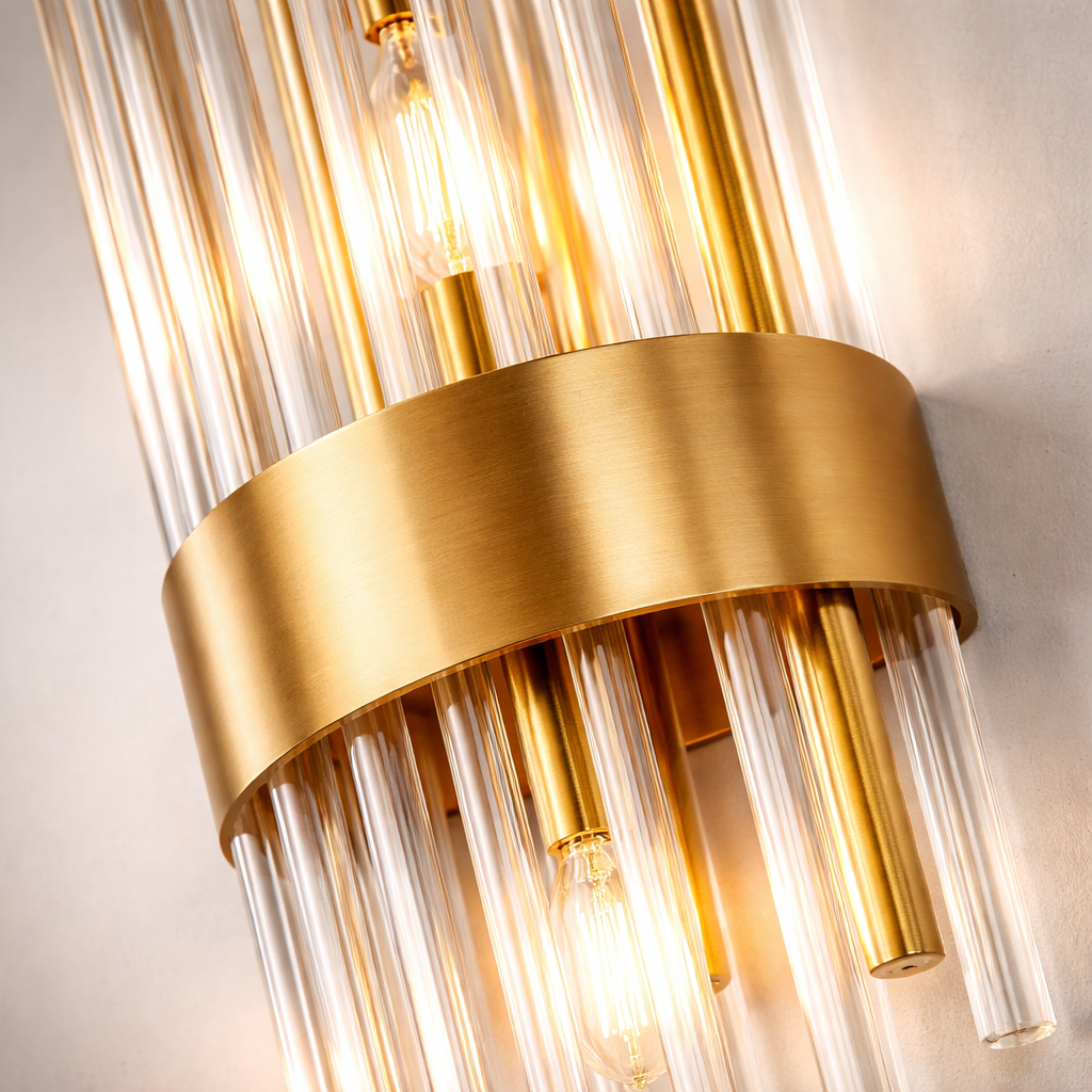 Arandela de Parede em Acrílico Foco Duplo Cristalla TG