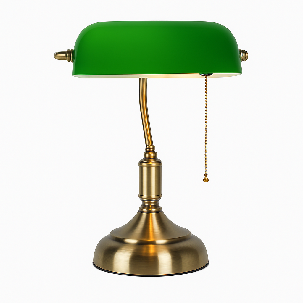 Abajur de Mesa Clássico Banker TG