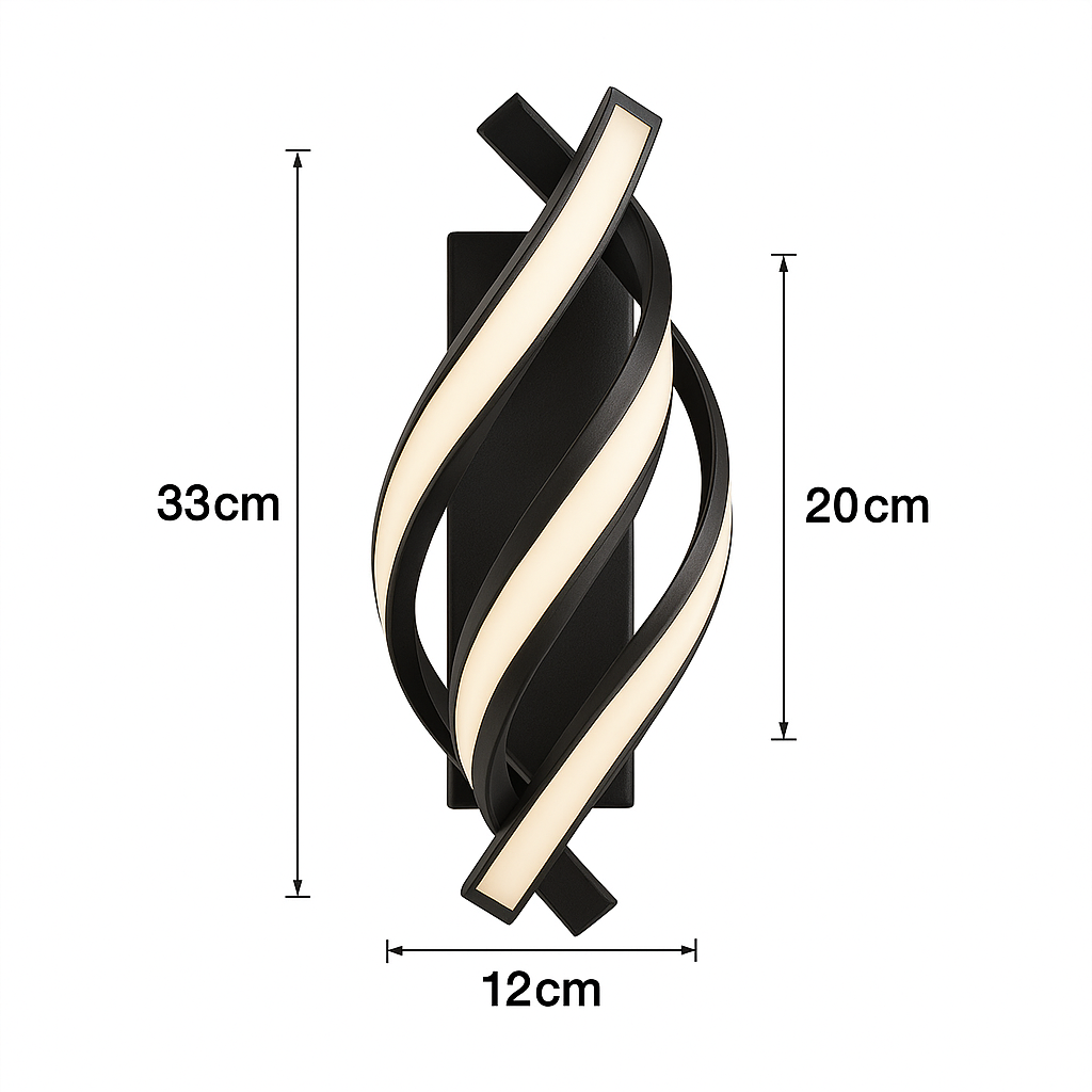 Arandela de Parede Interna Decorativa em Led