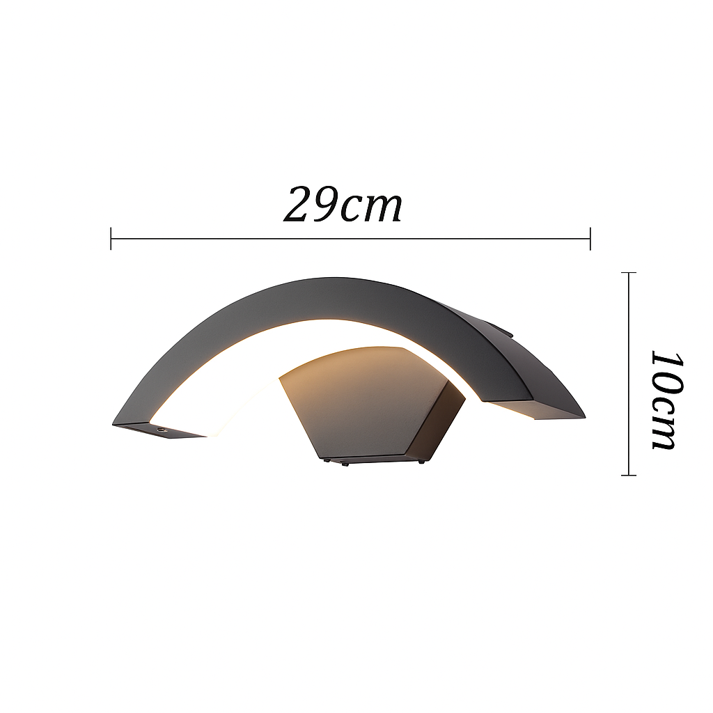 Arandela Externa Impermeável Premium - Lune TG