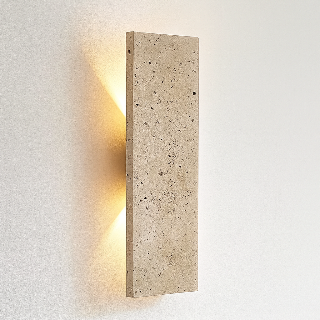 Arandela Externa em Pedra Natural Mine TG