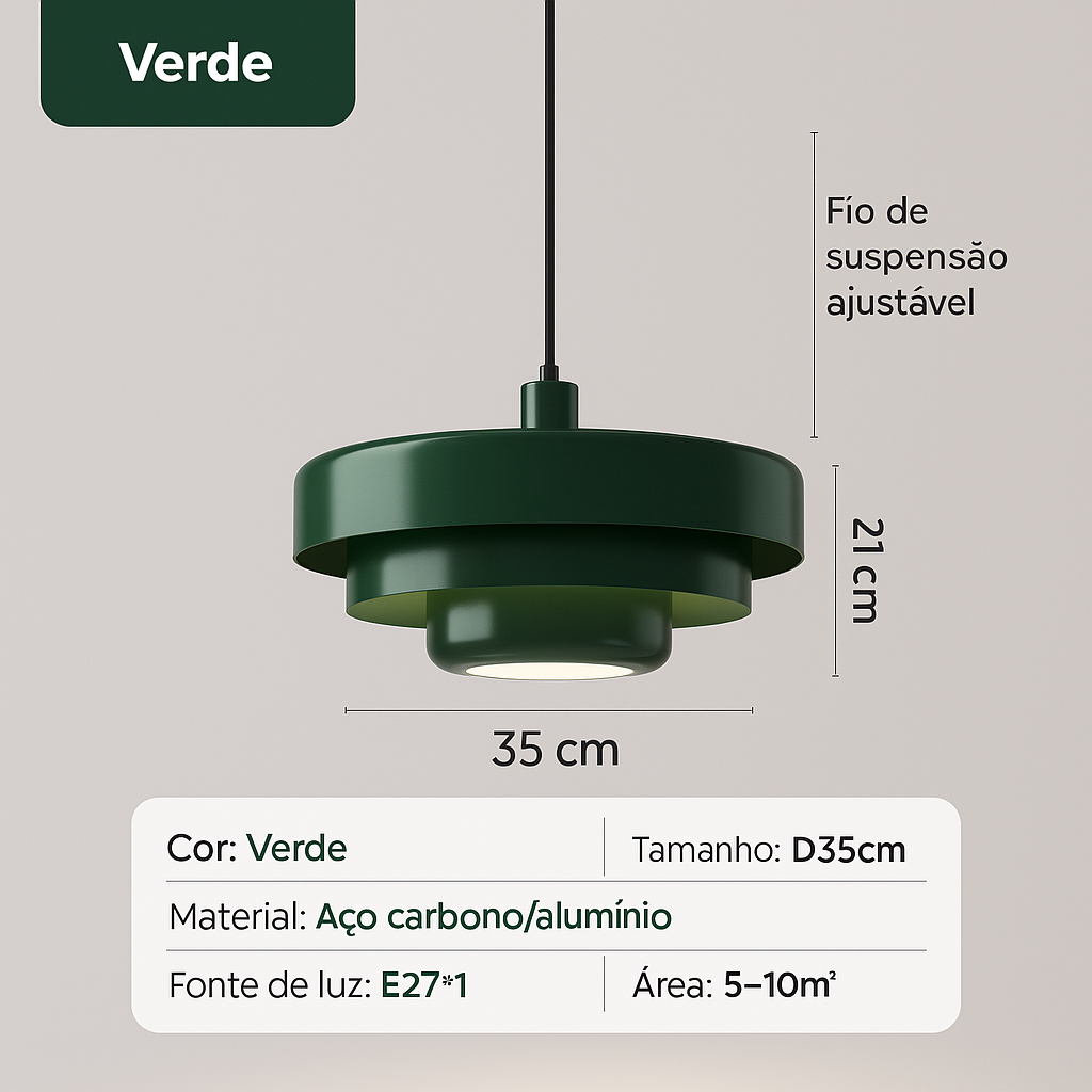 Pendente de Teto Savana TG