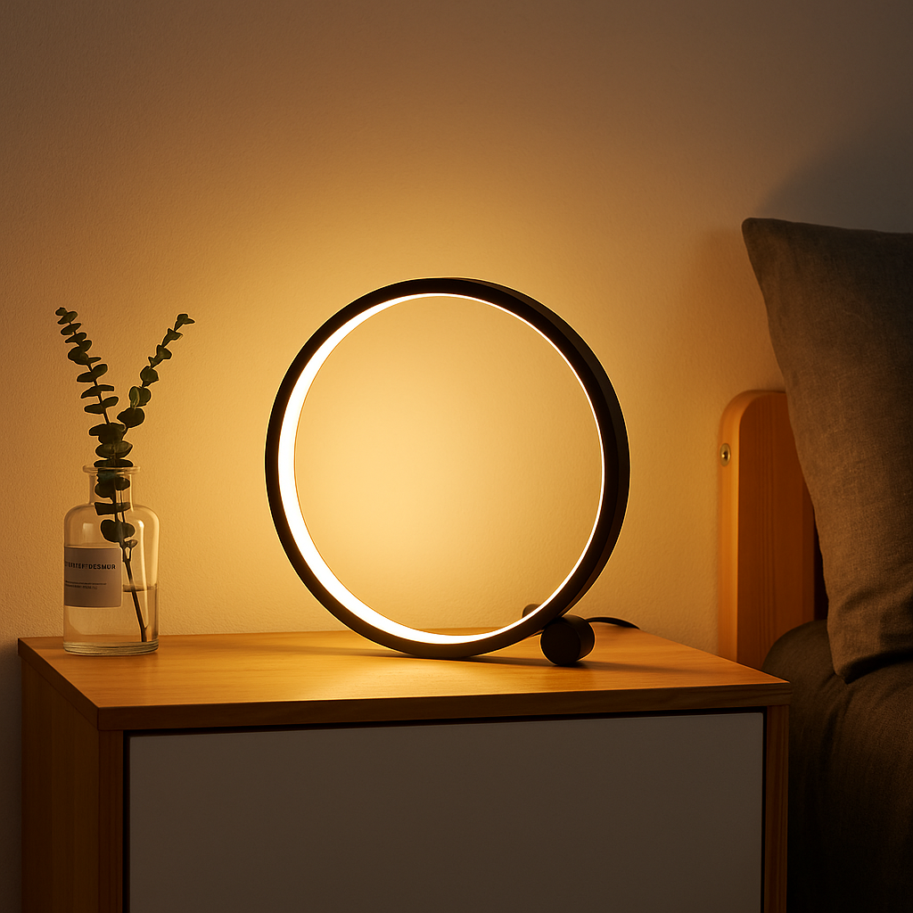 Luminária de Mesa Circular TG Led