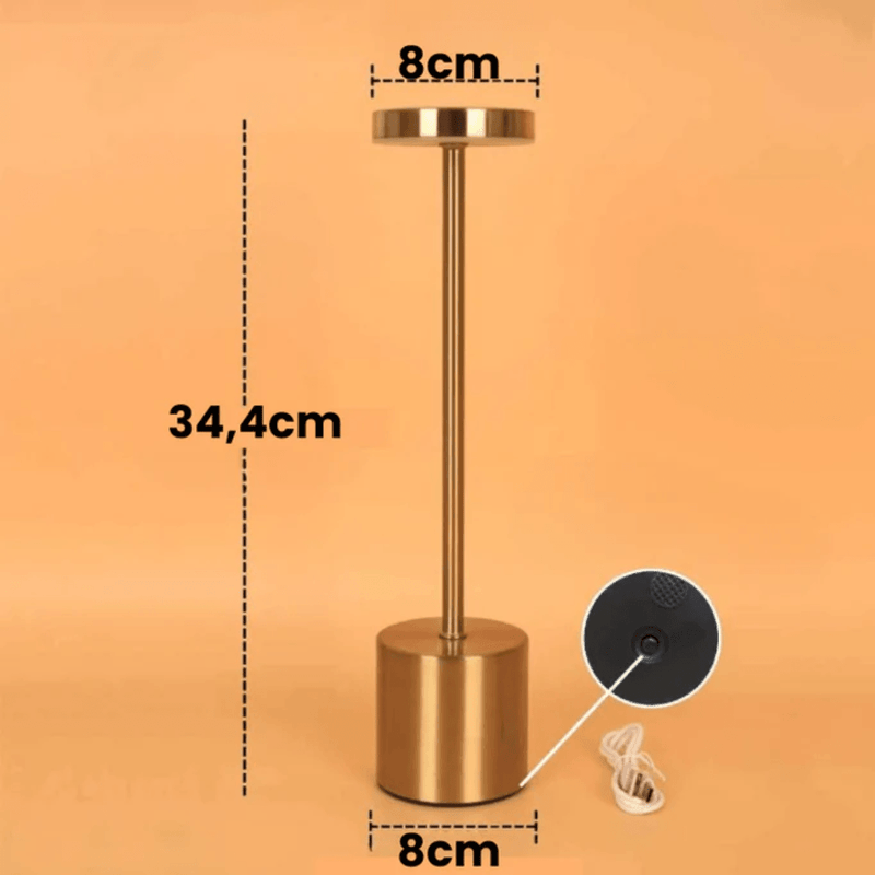 Luminária de Mesa Led Sem Fio com Proteção Para os Olhos