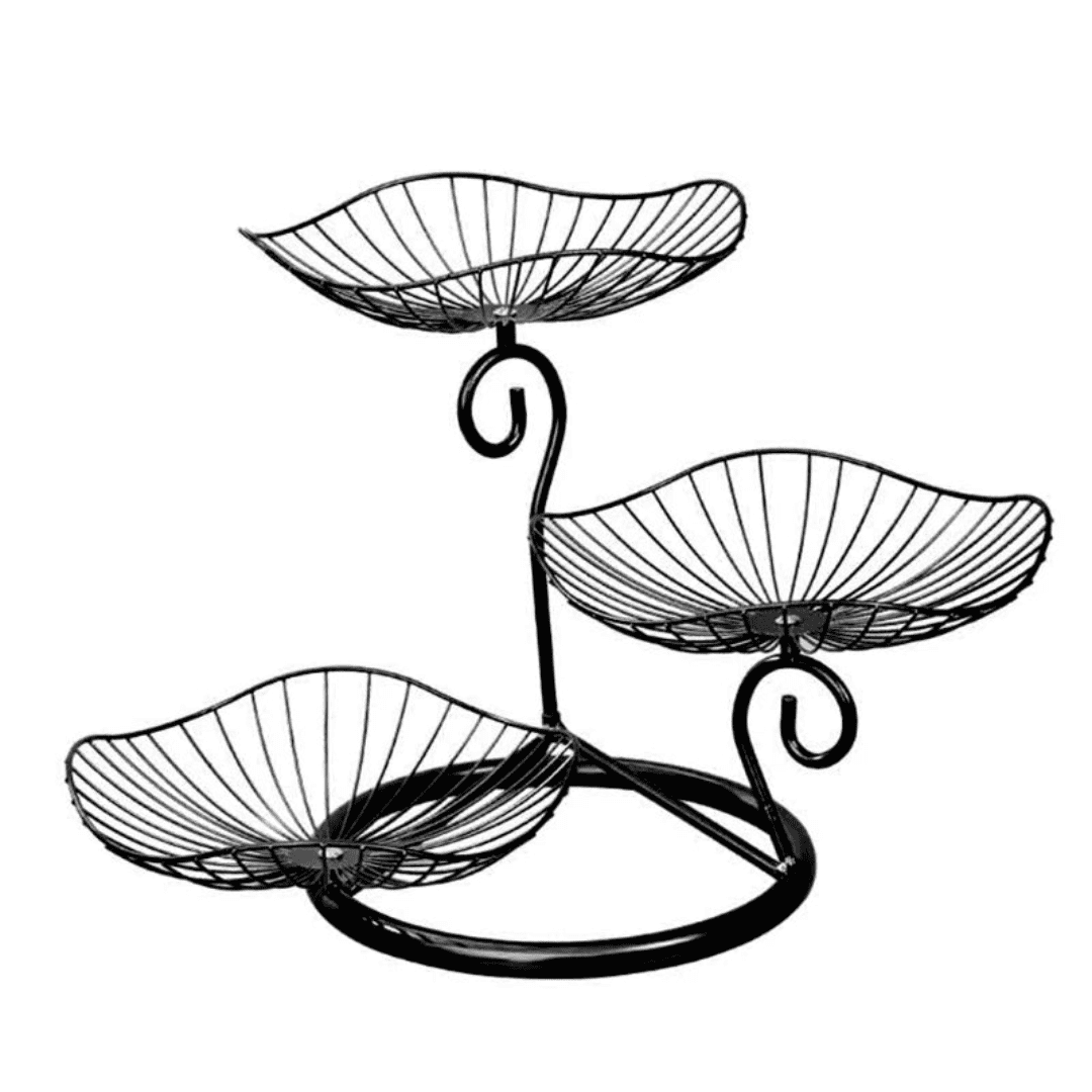 Fruteira De Mesa Em Alumínio Premium TG