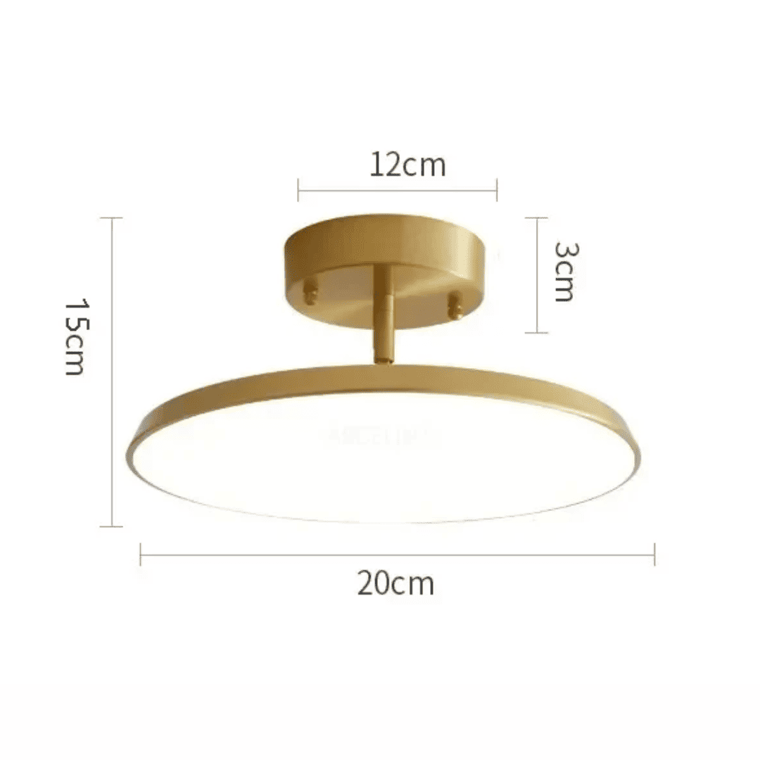 Plafon de Sobrepor Flexível em Alumínio - Elegant TG