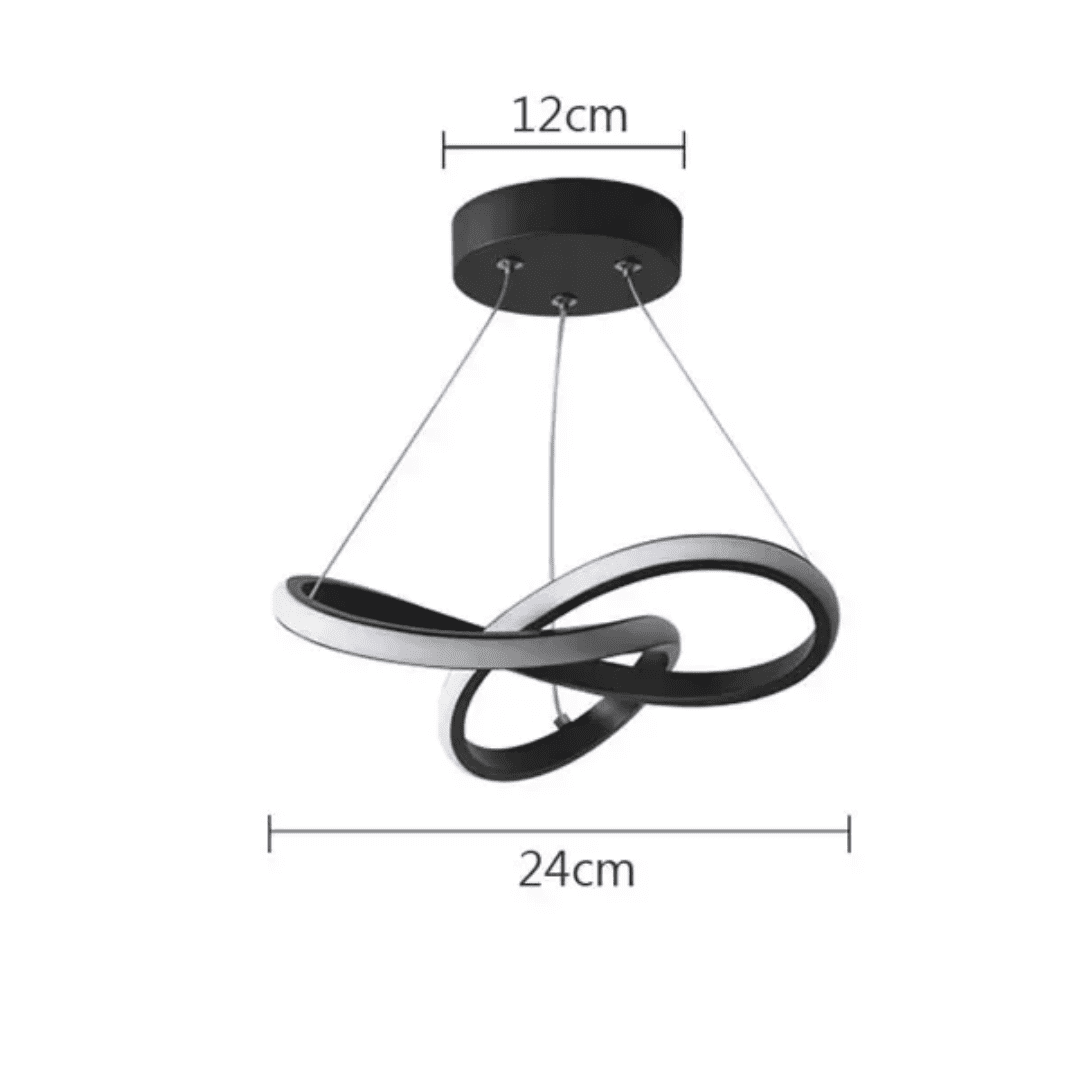 Lustre Pendente Light TG Para Sala e Quarto