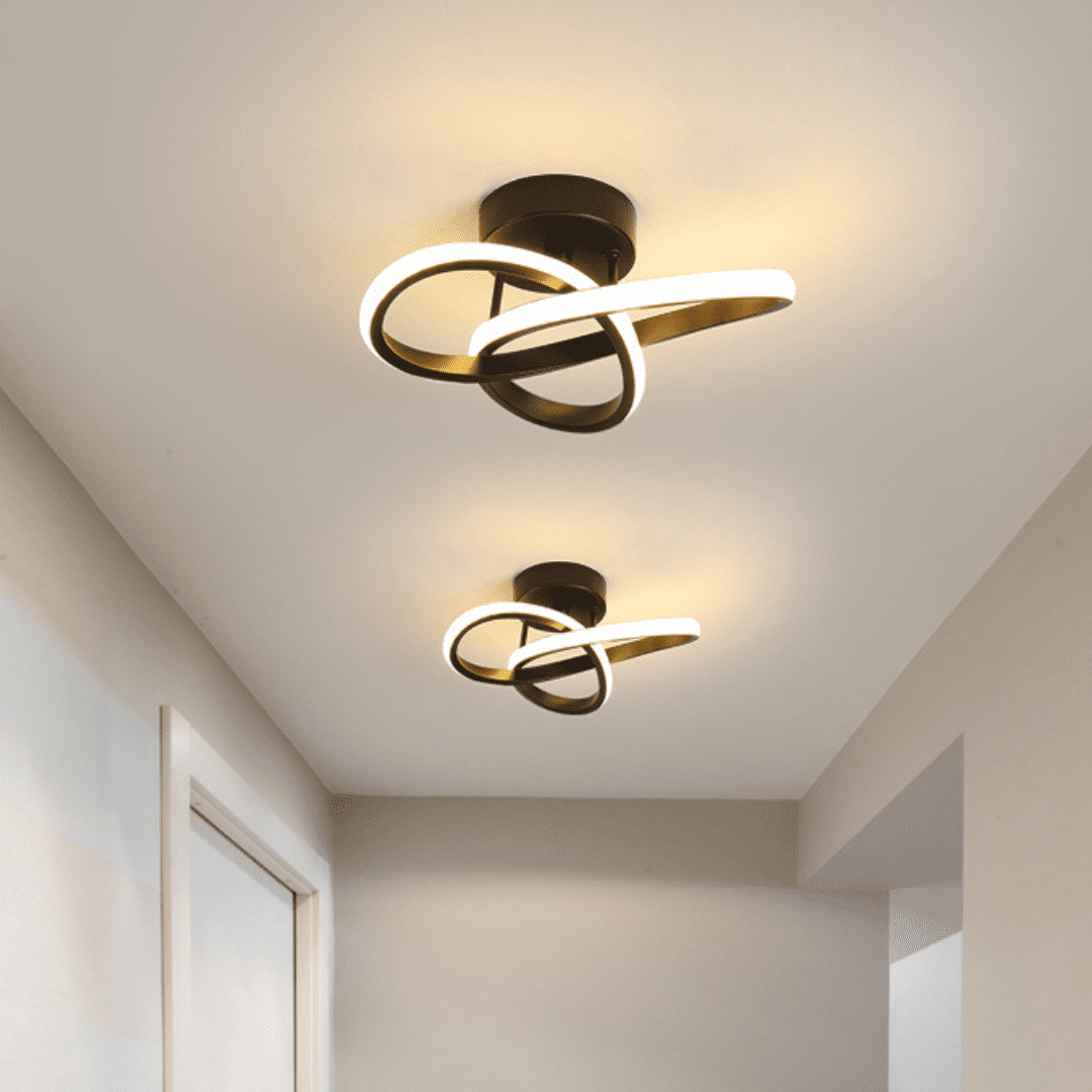 Lustre Para Sala De Led Moderno  - Flower Motion