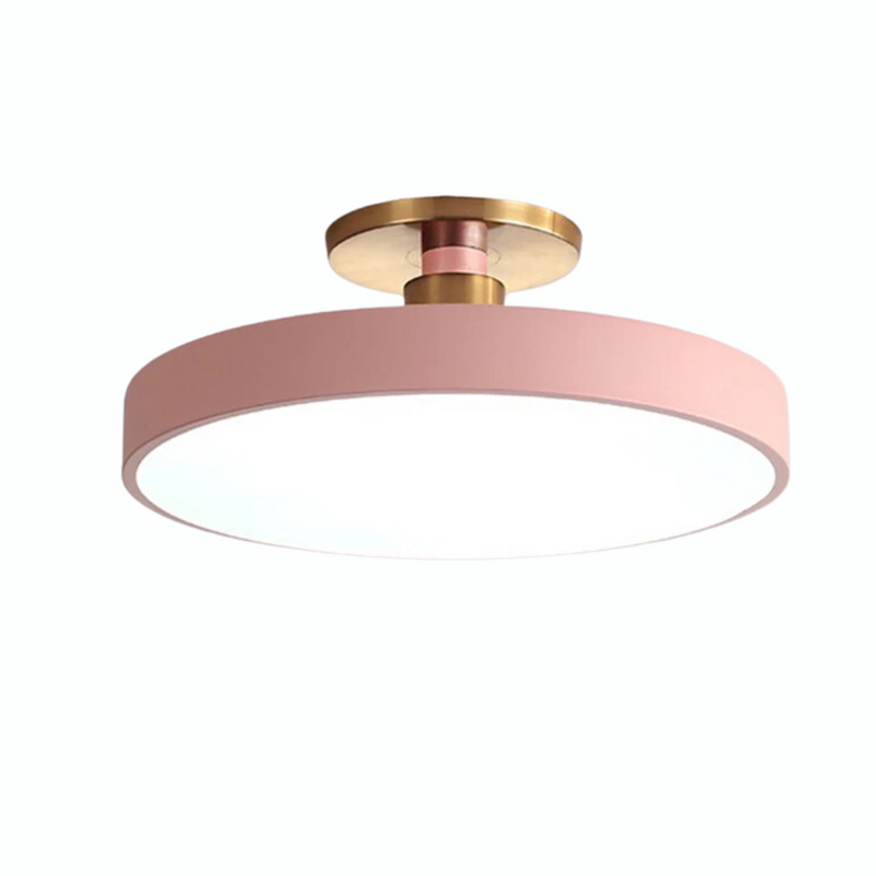 Plafon De Sobrepor Led Redondo Minimal TG