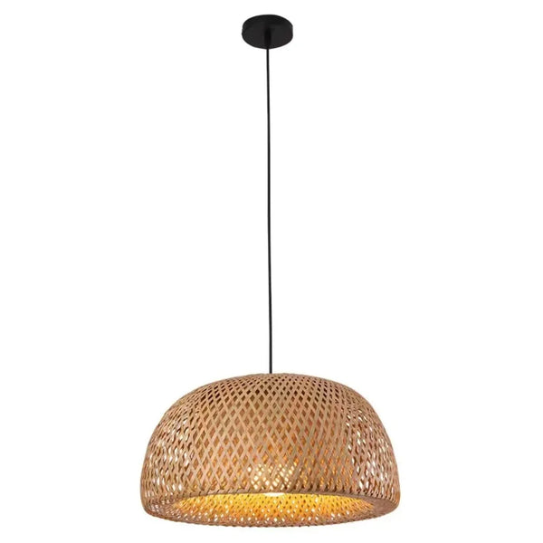 Lustre De Bambu Pendente Artesanal