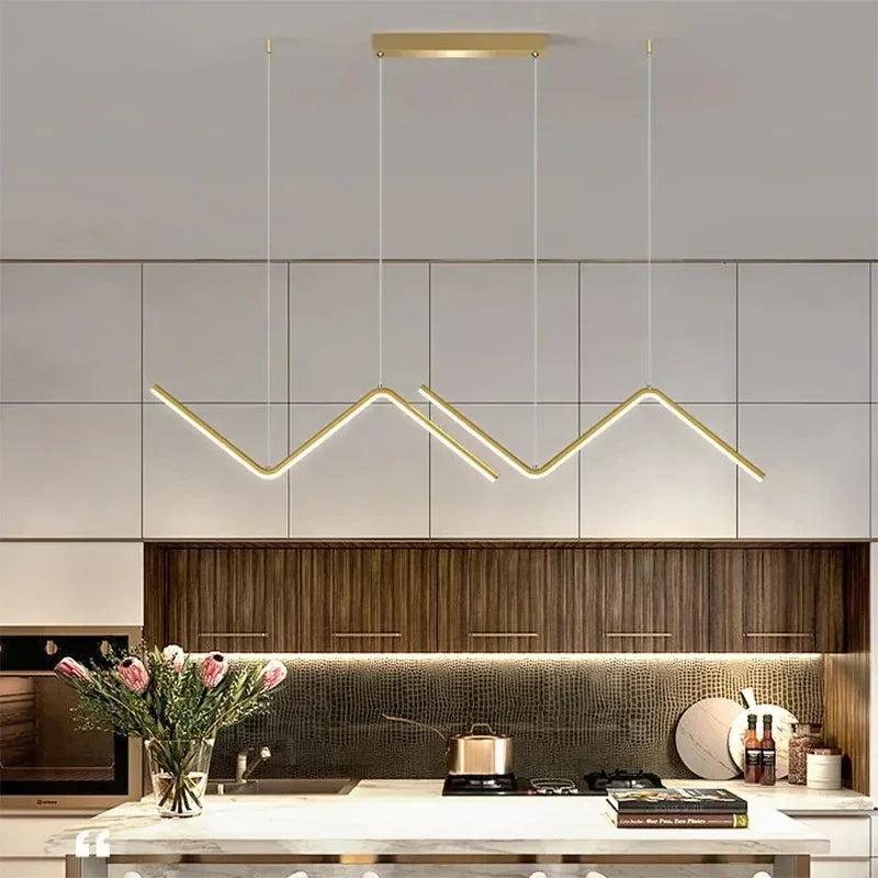 Lustre para Sala de Jantar - Waves TG