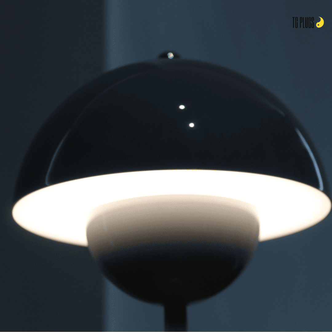 Abajur Cogumelo Sem Fio Com Touch