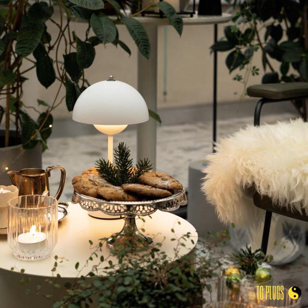 Abajur de mesa Cogumelo - TG Plugs